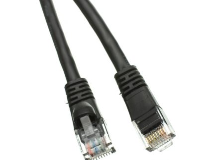 E-GREEN Mrežni kabl Kabl UTP patch Cat5e 1m crni