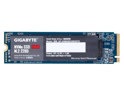 GIGABYTE SSD 256GB M.2 PCIe Gen3 x4 NVMe SSD GP-GSM2NE3256GNTD