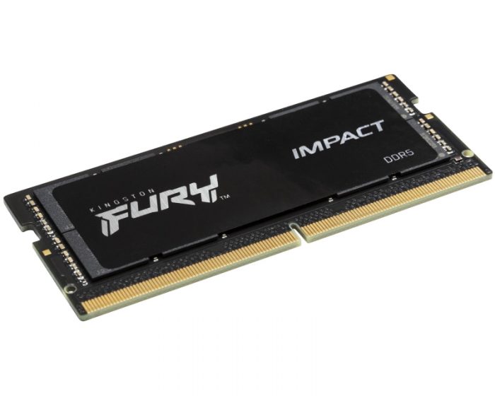KINGSTON 16GB SODIMM DDR5 16GB 4800MT/s KF548S38IB-16 Fury Impact black