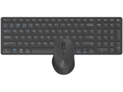 RAPOO Komplet tastature i miša 9700M Multi Mode Wireless US Combo set tamno sivi