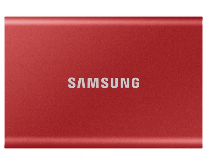 SAMSUNG 8.80609E+12 Portable T7 2TB crveni eksterni SSD MU-PC2T0R